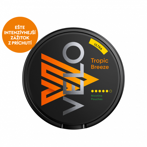 VELO Tropic Breeze Ultra Strong Nikotínové sáčky